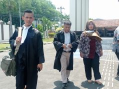 Kuasa Hukum Direktur PT Dua Jangkar Ajukan Eksepsi. Kuasa Hukum : Pasal Yang Didakwakan Tak Nyambung