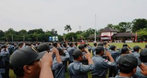 1.246 Satlinmas Dilibatkan dalam Pengamanan Pilkada Kota Pekalongan 2024