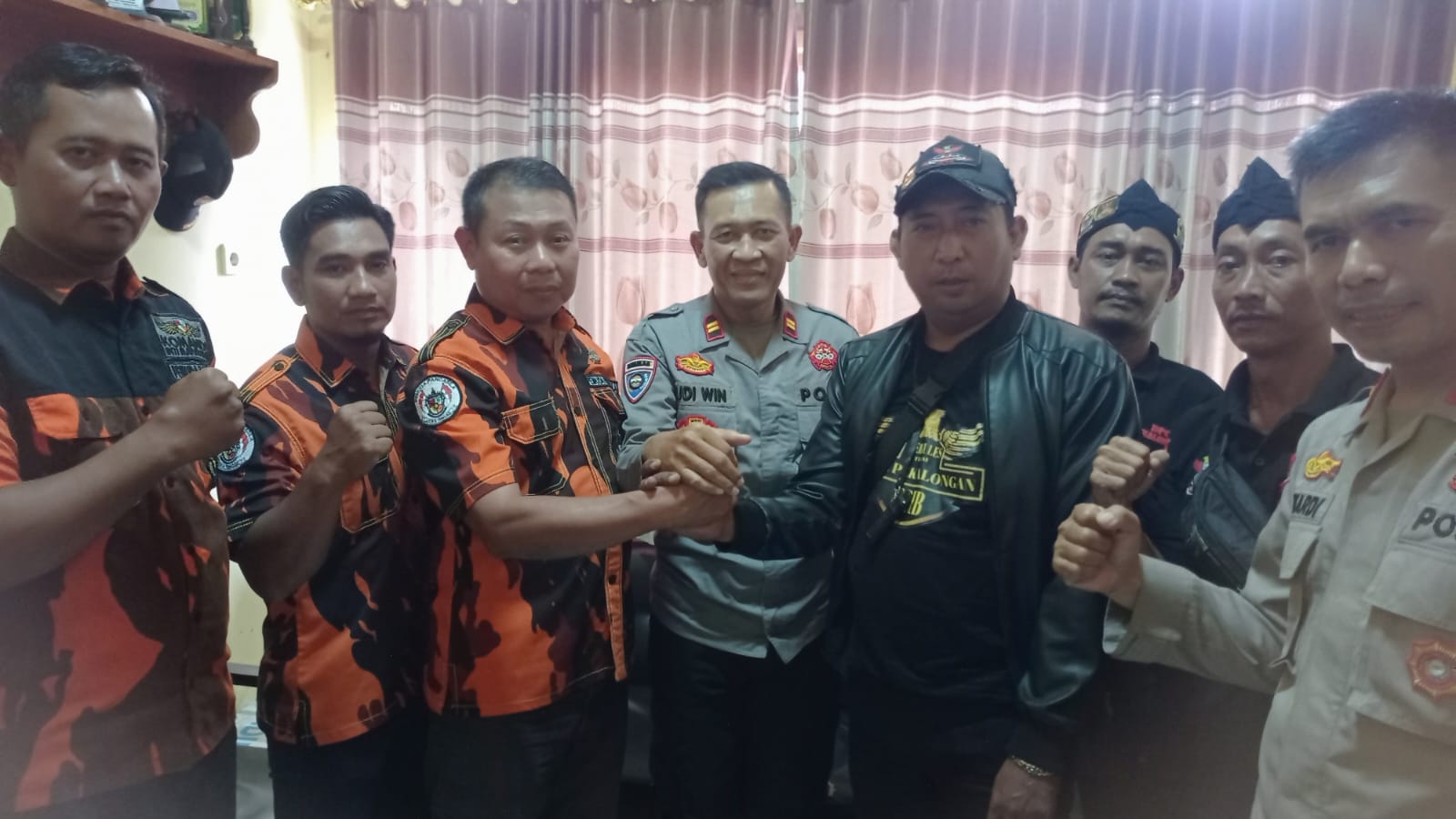 Ormas PP dan GRIB Jaya di Pekalongan Sepakat Jaga Kondisifitas, Paska Tragedi Bentrok di Blora