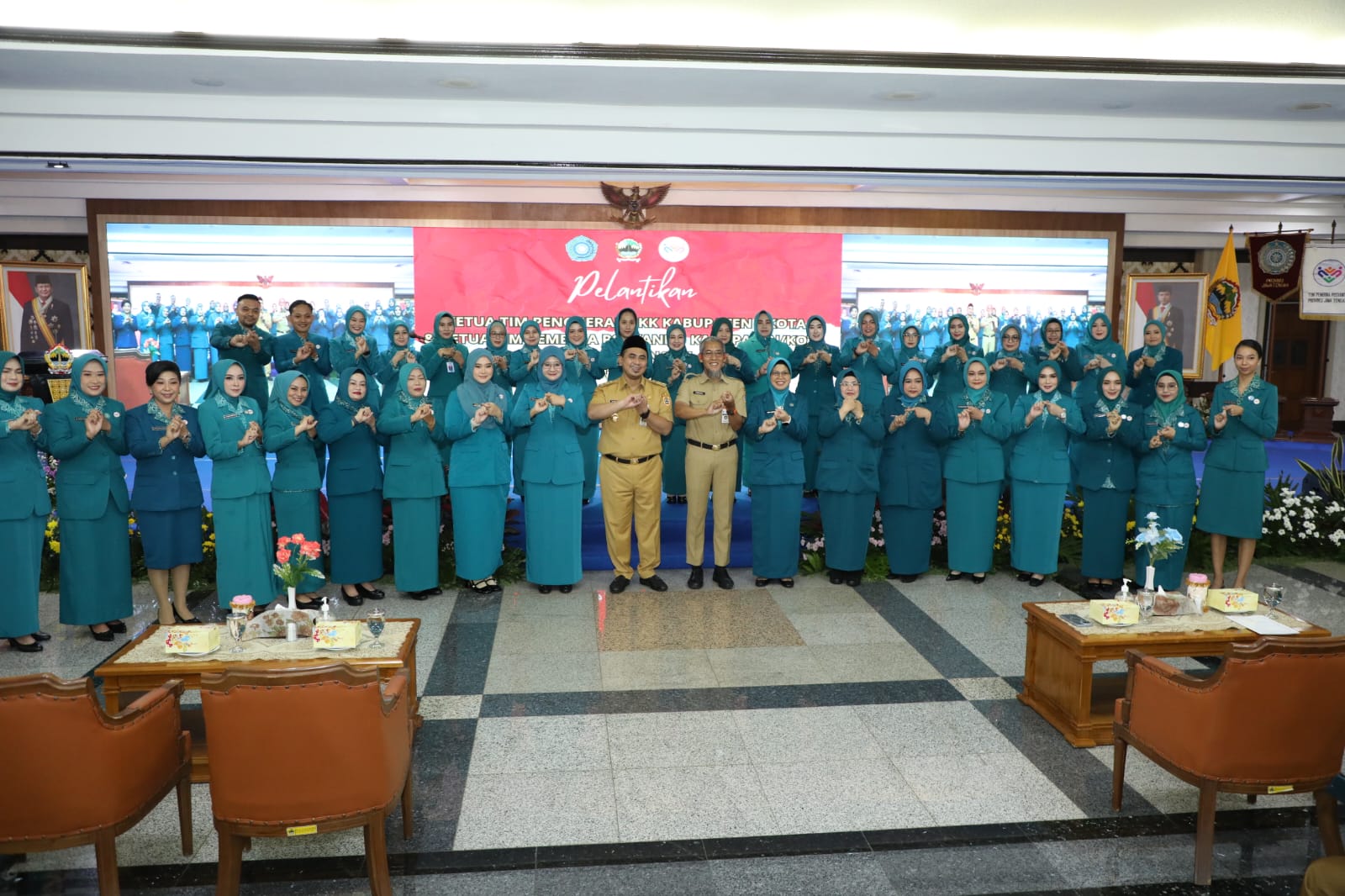 Inggit Soraya Kembali Jabat Ketua TP PKK dan Pembina Posyandu Kota Pekalongan