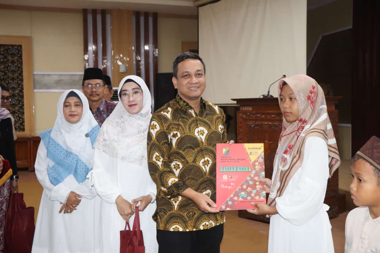 Berkah Ramadan, Pemkot Pekalongan Santuni Ratusan Anak Yatim Piatu