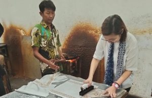 Wamen Ekraf Irene Umar Kunjungi Museum Batik Pekalongan