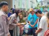 Polres Pekalongan Kota Serahkan Bantuan Korban Kebakaran di Padukuhan Kraton