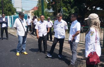 Peningkatan Jalan Imam Bonjol dan Jalan Diponegoro Segera Selesai, Wali Kota Pekalongan Aaf Lakukan Monitoring Langsung