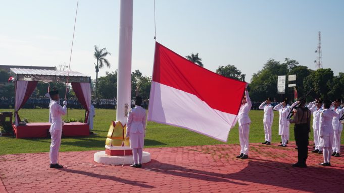 Upacara HUT ke-80 RI di Kota Pekalongan. Wakil Walikota Balgis : Kota Pekalongan Semakin Maju, Masyarakatnya Sejahtera
