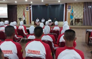 Wakil Walikota Pekalongan Balgis Diab Beri Motivasi Calon Paskibraka