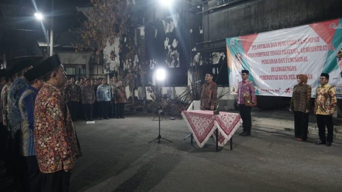 Pelantikan di Tengah Puing, Wali Kota Aaf: Momentum ASN untuk Bekerja Lebih Keras