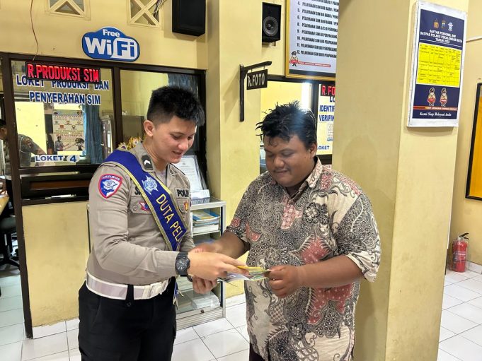 Satlantas Polres Pekalongan Kota Beri Edukasi, Prosedur Pembuatan dan Perpanjangan SIM