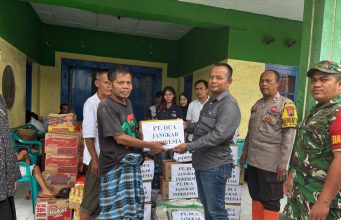 PT Dua Jangkar Indonesia Bantu Korban Banjir di Pekalongan, Serahkan Bantuan ke Dapur Umum di Gedung Kopindo
