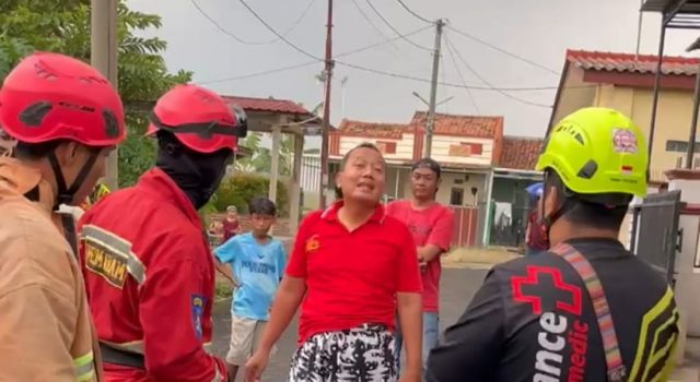 Duaarrrrr,,!!! Tabung Gas 3 Kg Meledak, Beruntung Korban Selamat