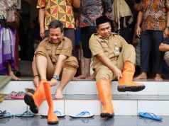 Wakil Gubernur Jateng dan Walikota Aaf Turun Langsung ke Lokasi Banjir