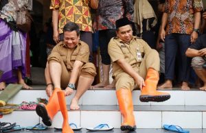 Wakil Gubernur Jateng dan Walikota Aaf Turun Langsung ke Lokasi Banjir