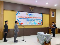 Muhammad Affan Resmi Jabat Direktur Perumda Tirtayasa, Wali Kota Pekalongan Tegaskan Evaluasi Tahunan