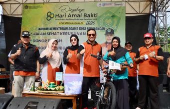 Jalan Sehat Kerukunan Meriahkan HAB ke-80 Kemenag. Walikota Aaf : Keberagaman di Kota Pekalongan Tetap Terjaga