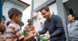 Tinjau Pengungsian Banjir di Pekalongan Barat, Wali Kota Pekalongan Pastikan Keselamatan Warga