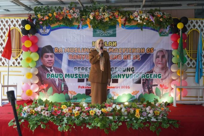 Harlah ke-52 RA Muslimat NU Banyurip Ageng. Wakil Walikota Balgis : Tingkatkan Kompetensi dan Profesionalisme dalam Mendidik Anak-Anak