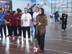 Wakil Walikota Balgis Diab Resmi Buka Nusantara Futsal Competition 2026 di GOR Jetayu