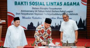 Walikota Aaf Apresiasi Bakti Sosial Lintas Agama