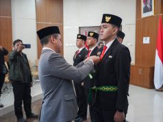 Lantik Duta Pancasila Paskibraka, Wali Kota Ajak Generasi Muda Jaga Ideologi Bangsa
