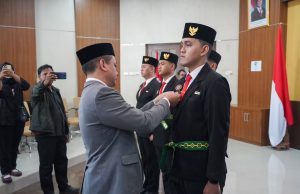 Lantik Duta Pancasila Paskibraka, Wali Kota Ajak Generasi Muda Jaga Ideologi Bangsa