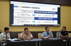 Pemkot Pekalongan Sasar Mahasiswa Perkuat Kesadaran Cukai