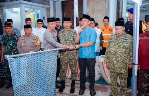 Walikota Pekalongan Pimpin Apel Pemberangkatan Distribusi Zakat Fitrah di Kanzus Sholawat