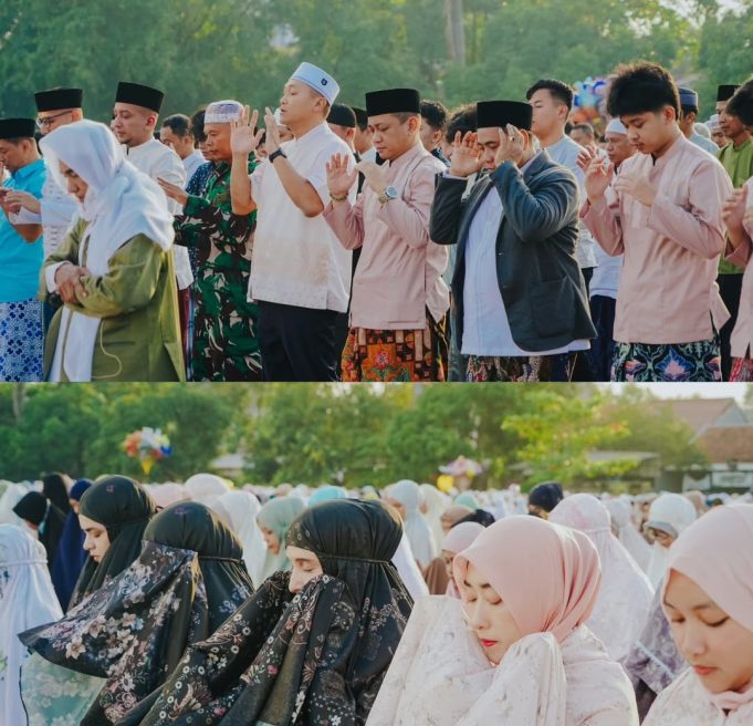 Sholat Idul Fitri Berlangsung Khidmat, Wali Kota Pekalongan Ajak Warga Rayakan Lebaran Secara Aman dan Positif