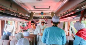 Balgis Diab Lepas Jamaah Haji Kloter 15 SOC Kota Pekalongan, Doakan Lancar, Sehat, dan Mabrur