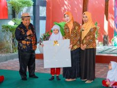 Bunda Paud Kota Pekalongan Gelar Open House dan Halal Bihalal, Ajarkan Sopan Santun Bertamu Kepada Anak Usia Dini