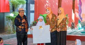 Bunda Paud Kota Pekalongan Gelar Open House dan Halal Bihalal, Ajarkan Sopan Santun Bertamu Kepada Anak Usia Dini