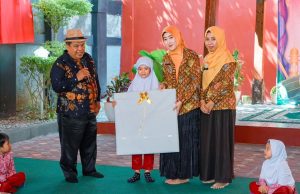 Bunda Paud Kota Pekalongan Gelar Open House dan Halal Bihalal, Ajarkan Sopan Santun Bertamu Kepada Anak Usia Dini