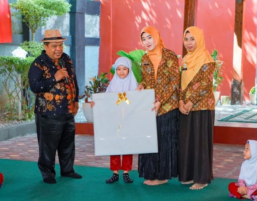 Bunda Paud Kota Pekalongan Gelar Open House dan Halal Bihalal, Ajarkan Sopan Santun Bertamu Kepada Anak Usia Dini