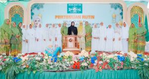 Halal Bihalal dan Harlah ke-80 Muslimat NU, Wakil Walikota Balgis : Perkuat Peran Perempuan dan Ukhuwah