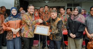 Walikota Pekalongan Silaturahmi dengan Mantan Walikota Pekalongan Samsudiat, Rangkaian Hari Jadi Kota Pekalongan Ke-120