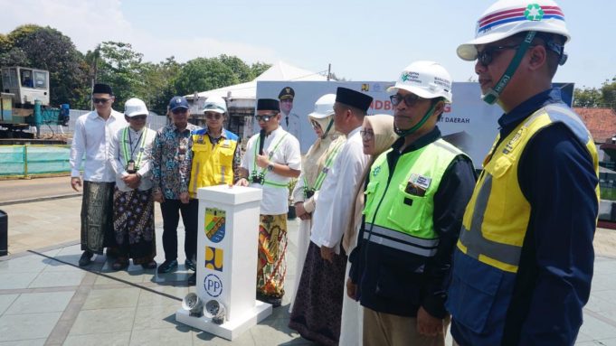 Groundbreaking Pembangunan Kembali Gedung Pemerintahan, Wali Kota Aaf Targetkan Rampung September 2026