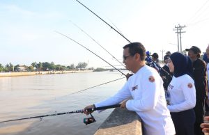 Ribuan Peserta Ramaikan Lomba Mancing Wali Kota Cup II Hari Jadi ke-120 Kota Pekalongan