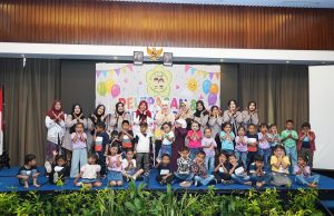 Bunda PAUD Kota Pekalongan Hadiri Pelepasan KB PAUD Kana