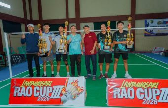 Final RAO CUP III Noyontaansari Banjir Penonton, Wali Kota: Potensi Atlet Kita Besar