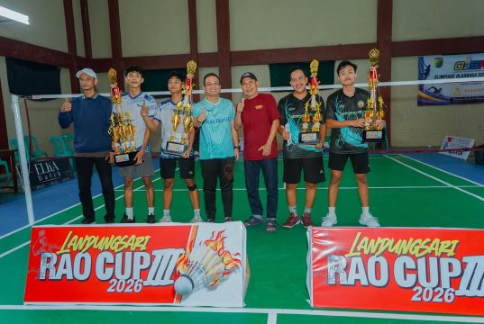 Final RAO CUP III Noyontaansari Banjir Penonton, Wali Kota: Potensi Atlet Kita Besar
