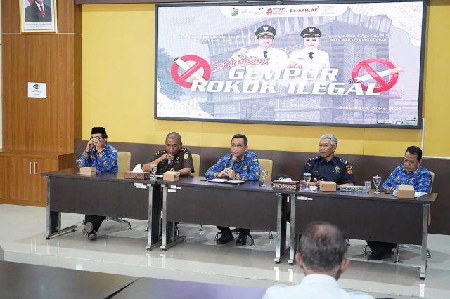 Pemkot Pekalongan Perkuat Sinergi Bersama Wartawan dalam Sosialisasi Gempur Rokok IlegalKota Pek