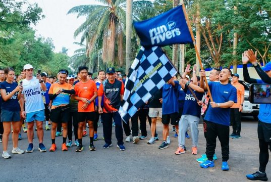 Walikota Pekalongan Ikuti Run for Rivers, Kampanyekan Kepedulian Lingkungan