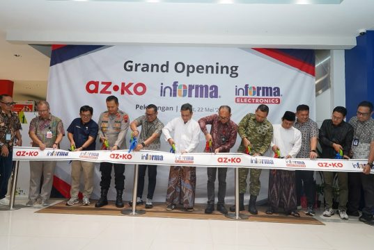 Walikota Pekalongan Resmikan AZKO Informa, Dorong Pertumbuhan Ekonomi dan Serapan Tenaga Kerja Lokal